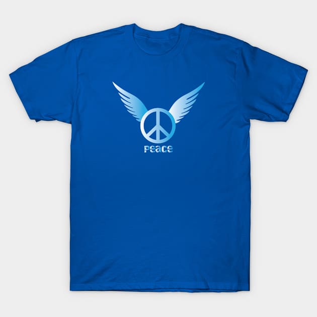 Peace T-Shirt by AJ Designz